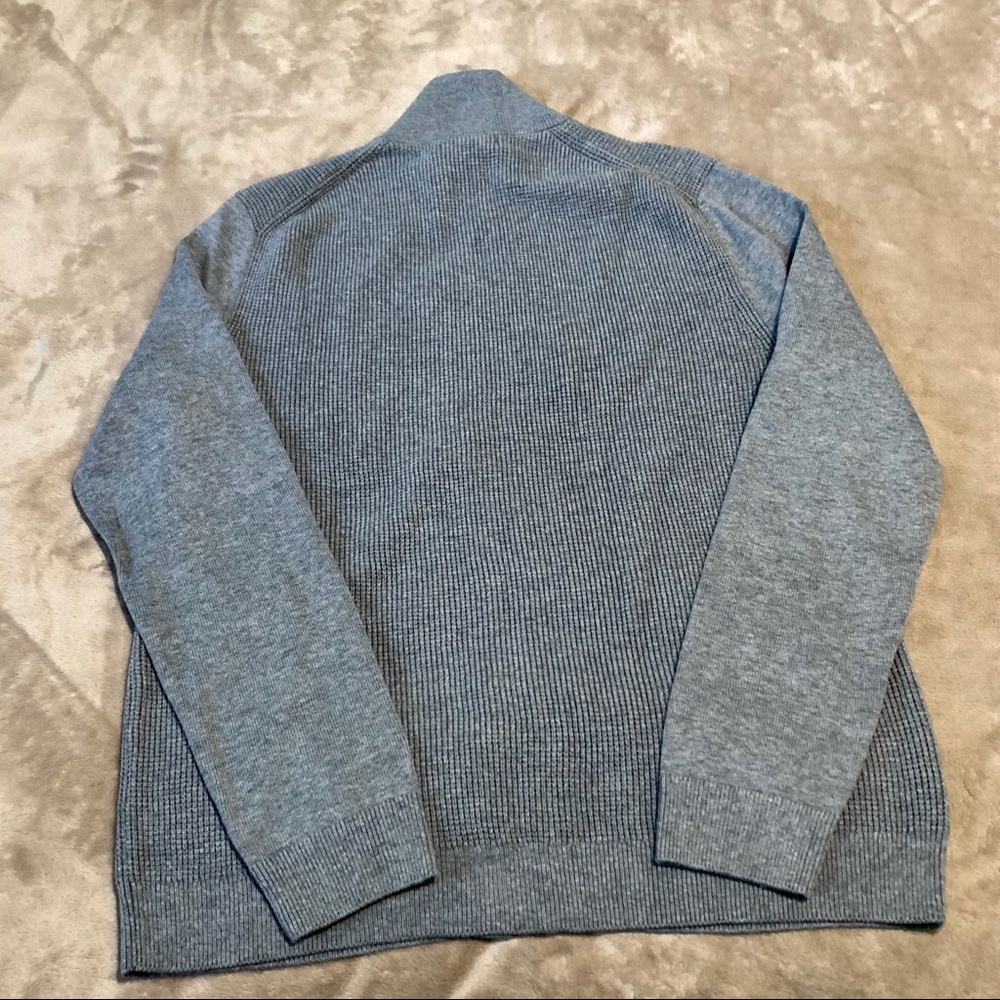 Men’s Banana Republic Light Grey Sweater Jacket - Picture 9 of 14